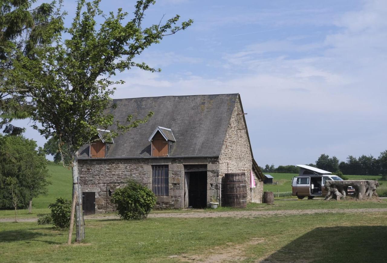 La Billardiere Camping A La Ferme Le Menil-Ciboult Dış mekan fotoğraf