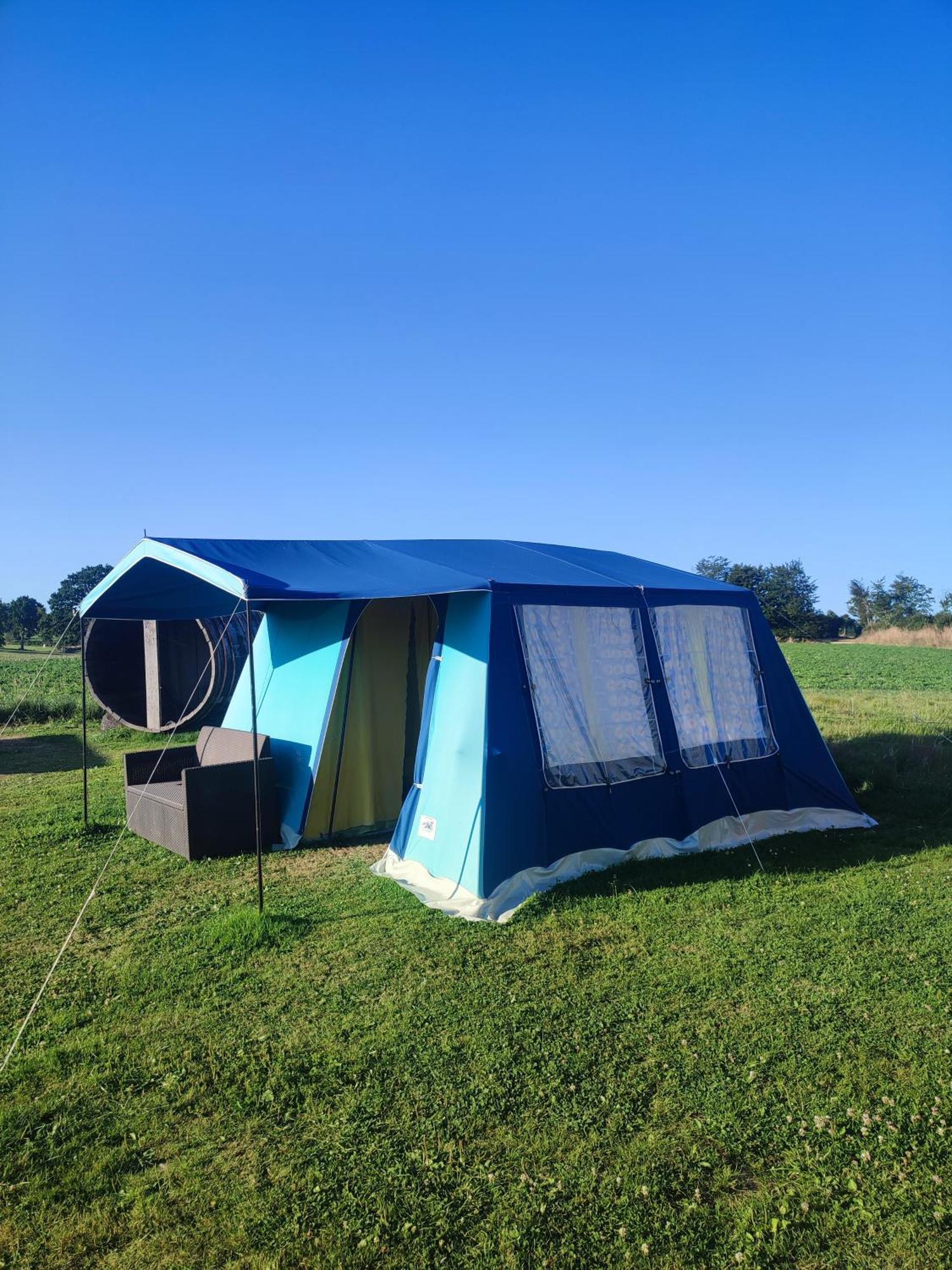 La Billardiere Camping A La Ferme Le Menil-Ciboult Dış mekan fotoğraf