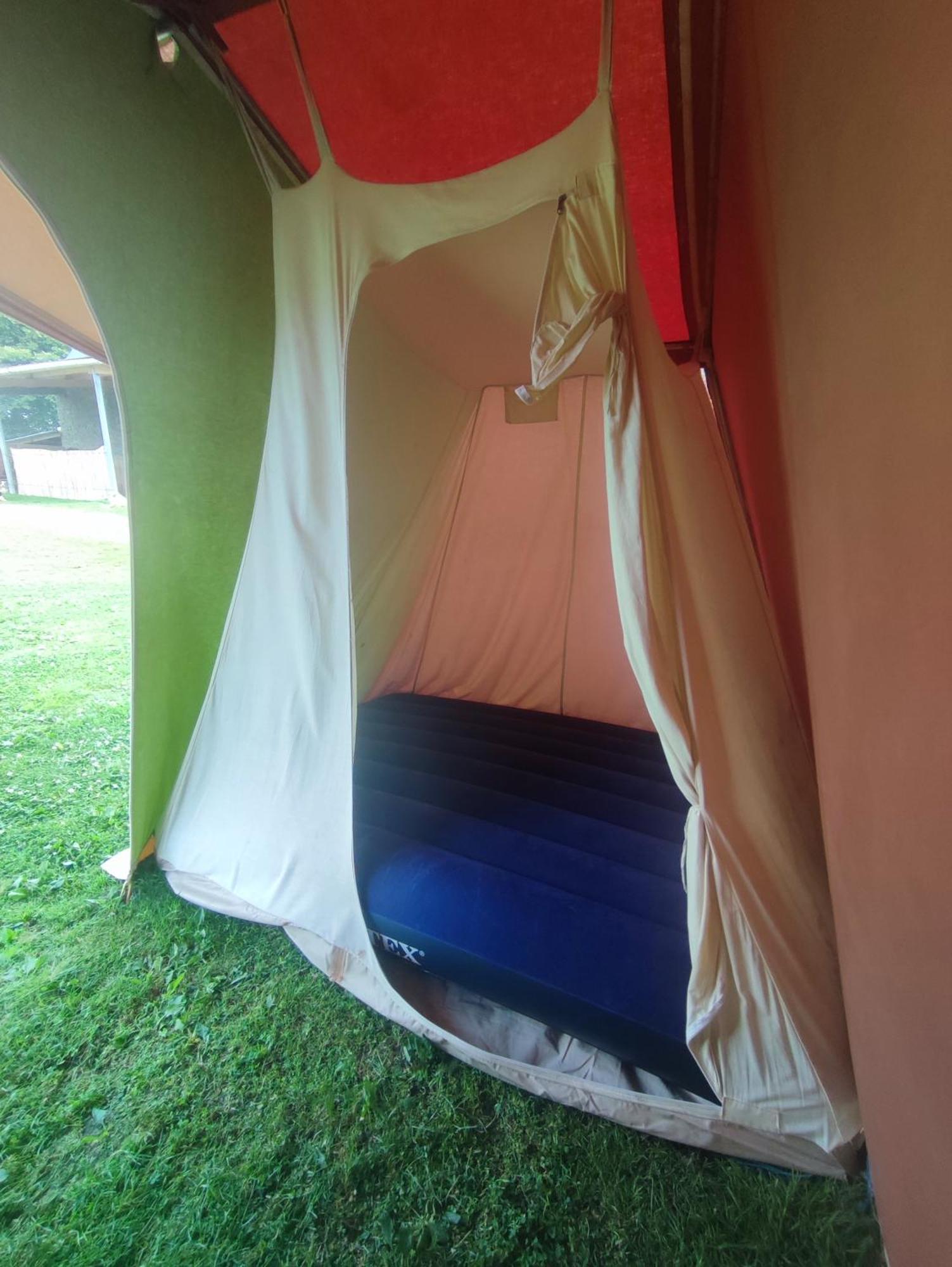 La Billardiere Camping A La Ferme Le Menil-Ciboult Dış mekan fotoğraf