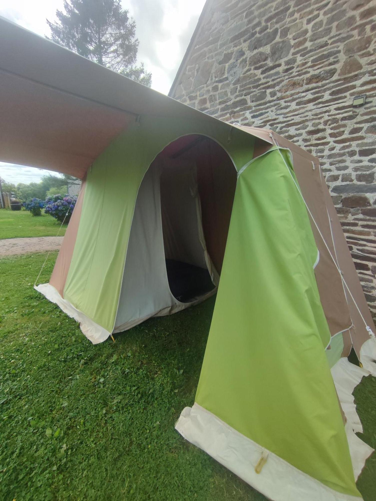 La Billardiere Camping A La Ferme Le Menil-Ciboult Dış mekan fotoğraf